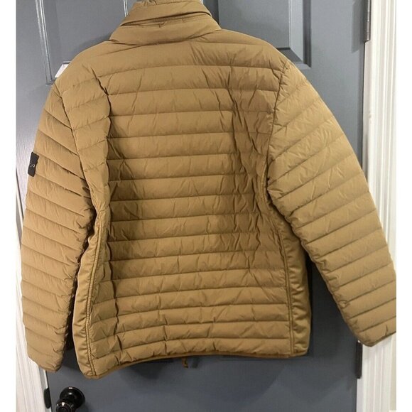 Stone Island Real Down Jacket • Tobacco Brown • Size L - Picture 2 of 9